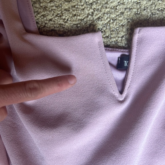 Vintage Formal Dusty Pink Jumpsuit - Picture 4 of 15